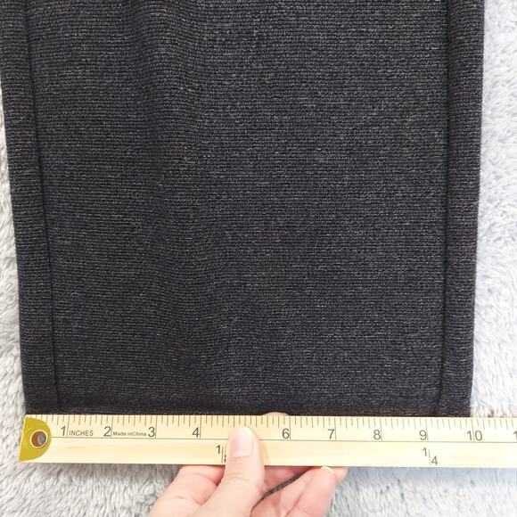 J Jill Pants Women's Small Wide Leg Elastic Waist Stretch Heathered Dark Gray - Picture 11 of 16